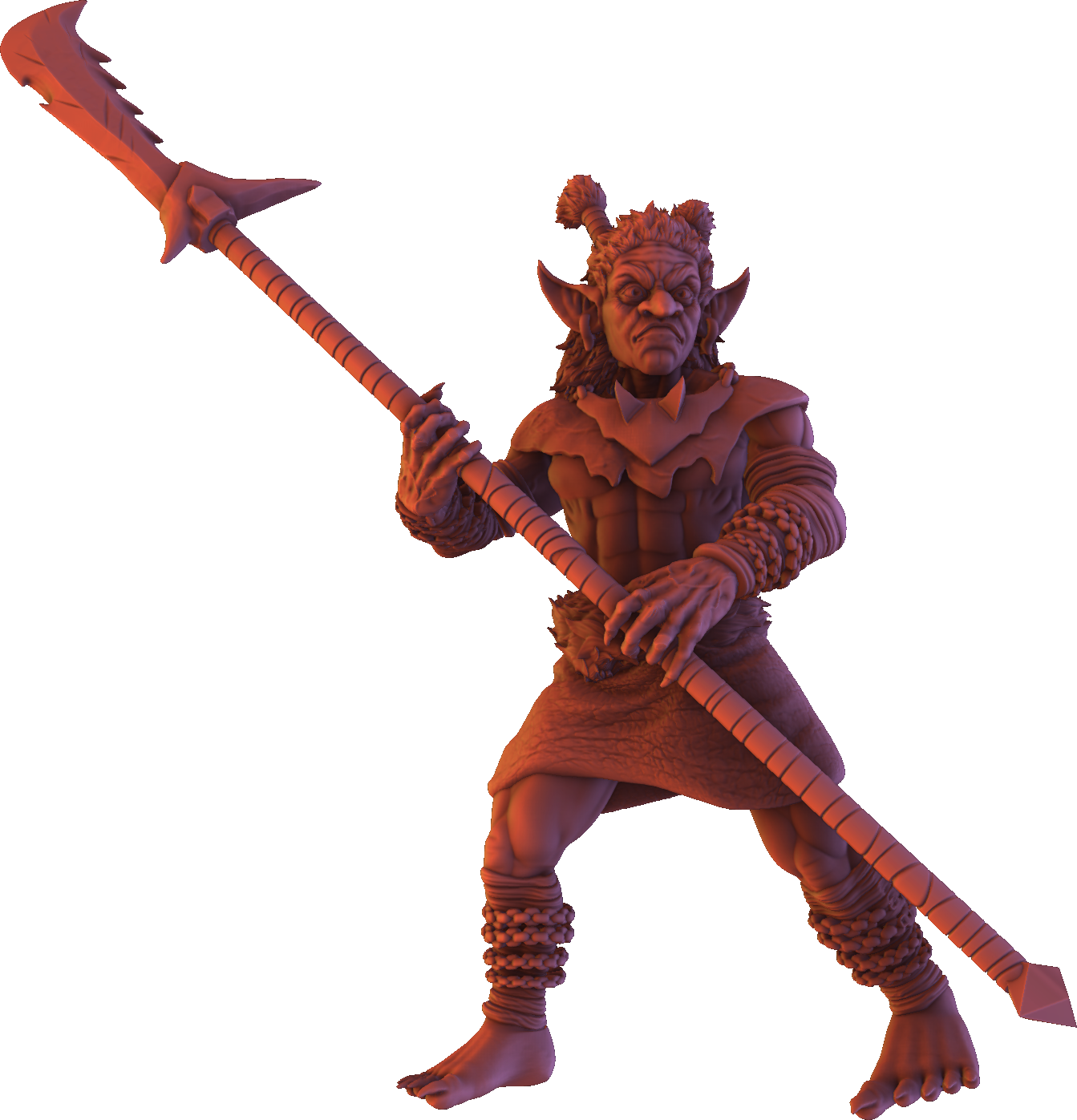 Monolith Arts - Greenskins - Goblin Grunts - DnD/TTRPG Figure/Miniature