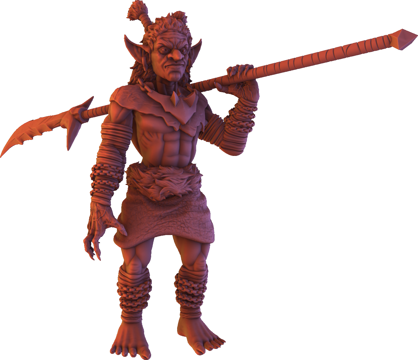 Monolith Arts - Greenskins - Goblin Grunts - DnD/TTRPG Figure/Miniature