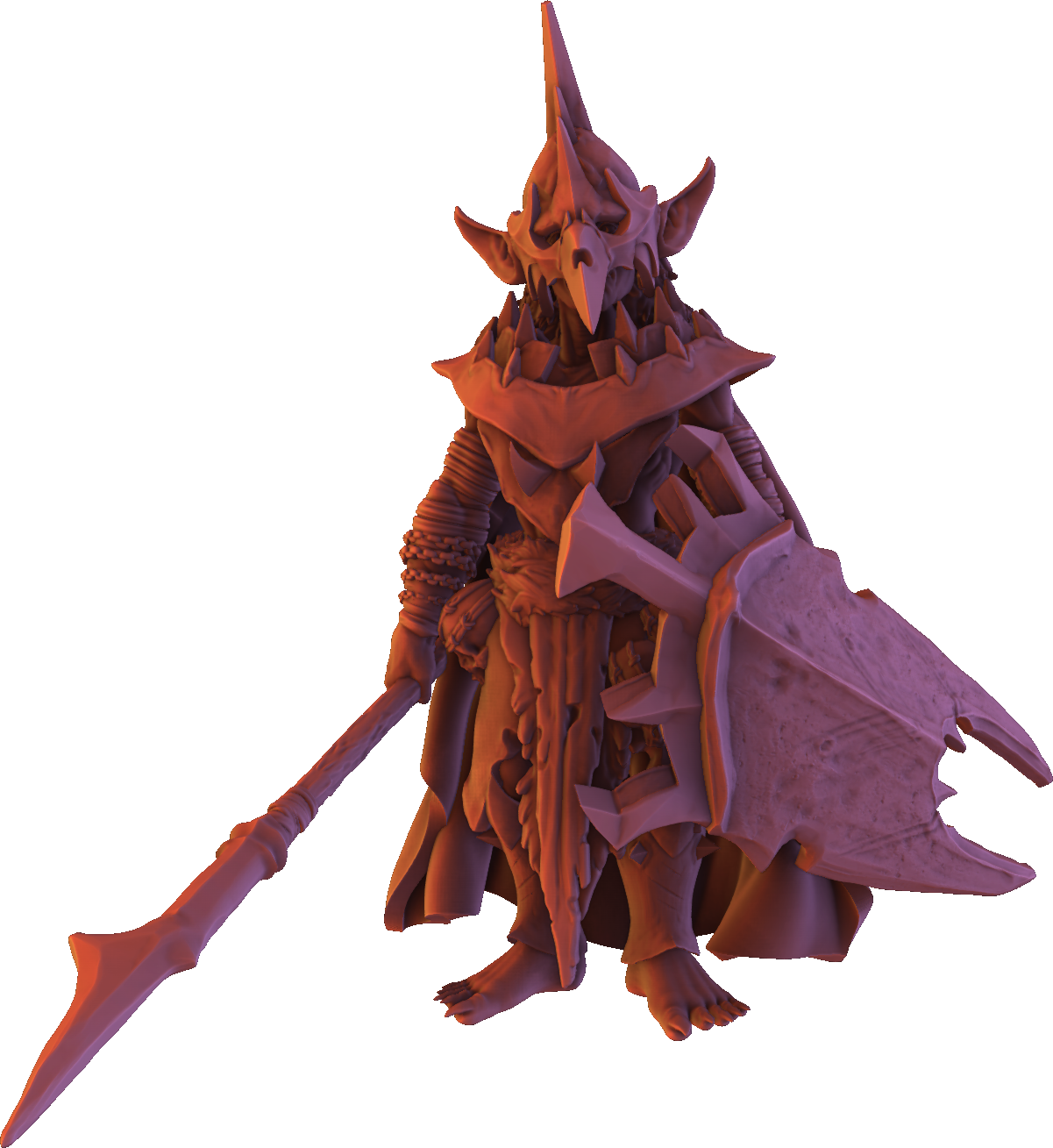 Monolith Arts - Greenskins - Goblin Guards - DnD/TTRPG Figure/Miniature
