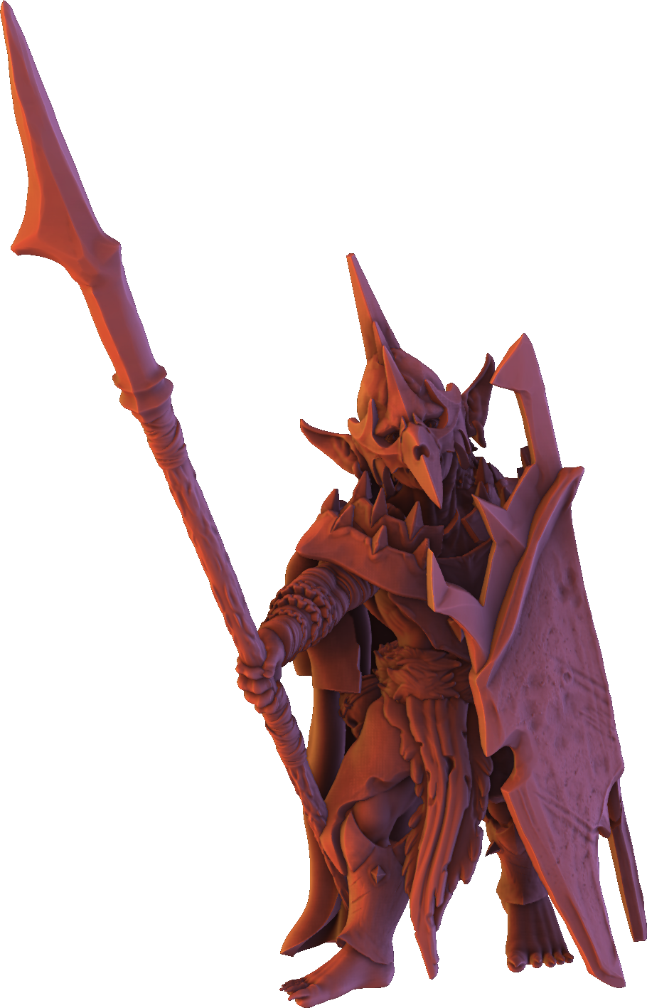 Monolith Arts - Greenskins - Goblin Guards - DnD/TTRPG Figure/Miniature