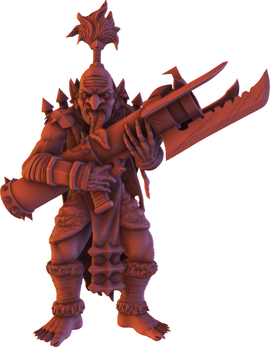 Monolith Arts - Greenskins - Goblin Rocketeers - DnD/TTRPG Figure/Miniature