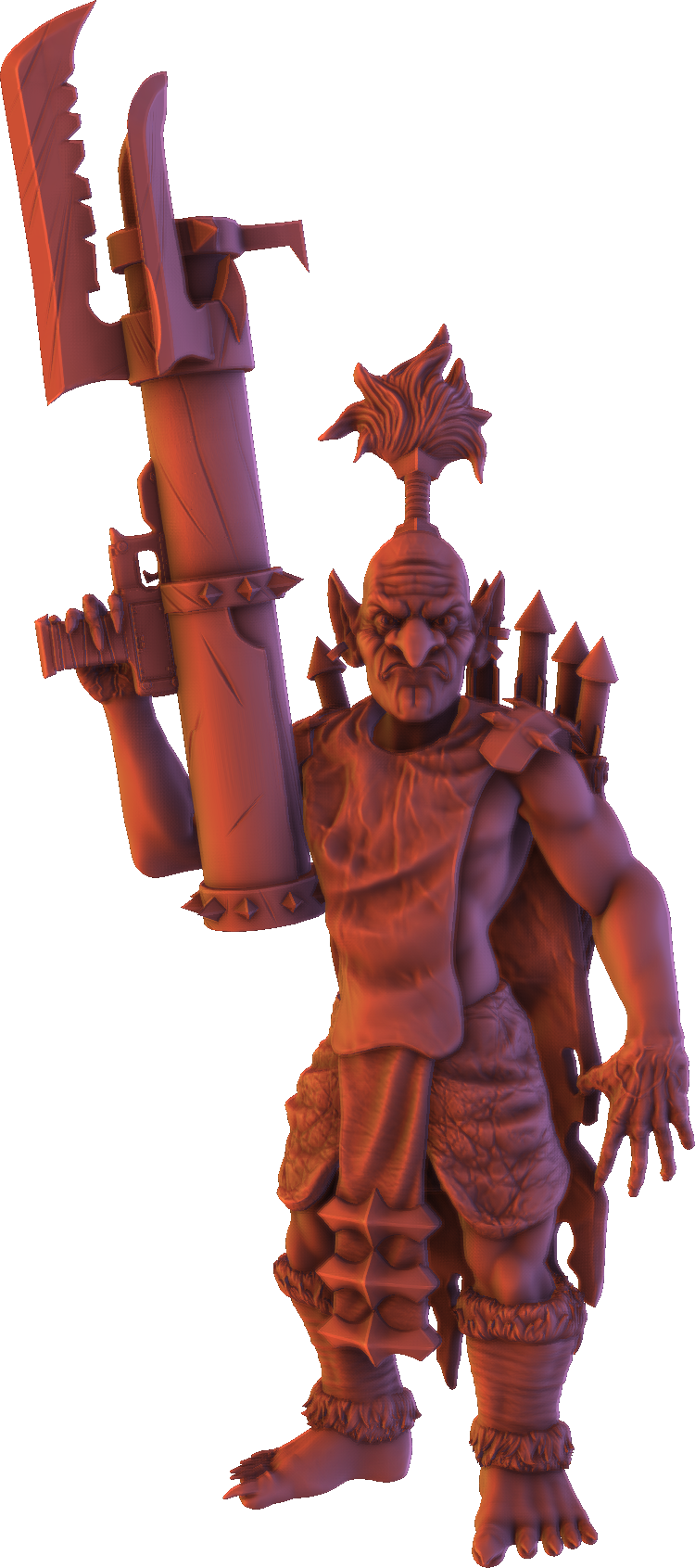 Monolith Arts - Greenskins - Goblin Rocketeers - DnD/TTRPG Figure/Miniature