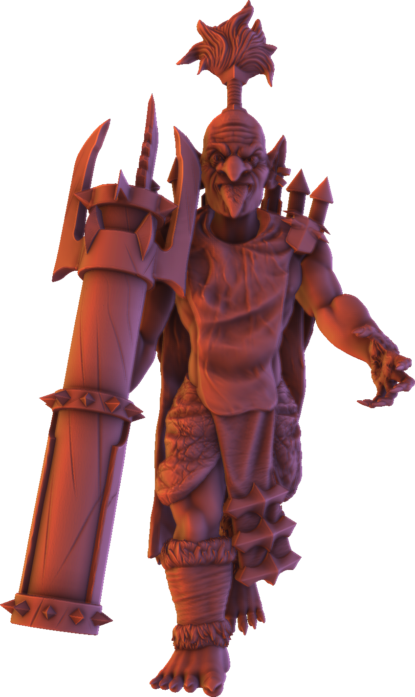 Monolith Arts - Greenskins - Goblin Rocketeers - DnD/TTRPG Figure/Miniature