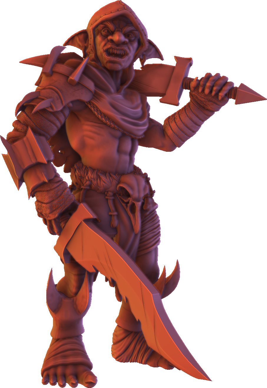 Monolith Arts - Greenskins - Goblin Rogues - DnD/TTRPG Figure/Miniature