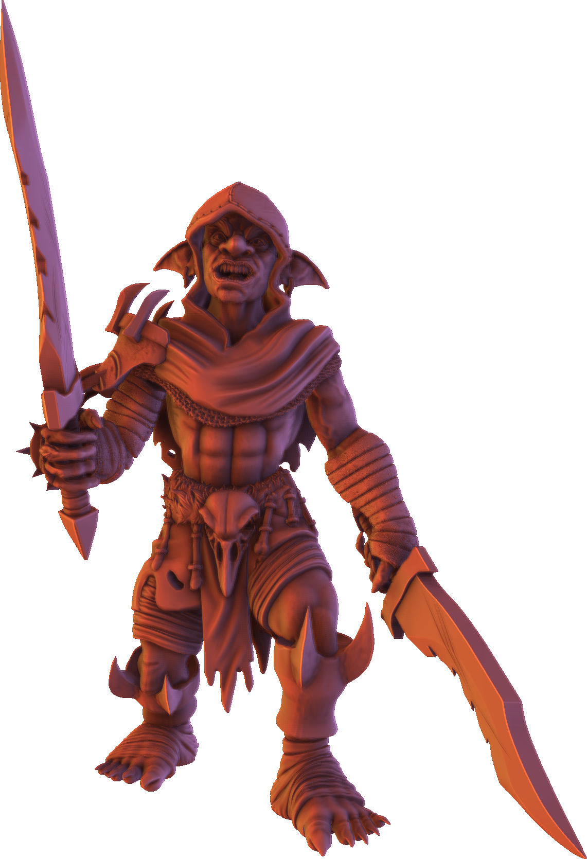 Monolith Arts - Greenskins - Goblin Rogues - DnD/TTRPG Figure/Miniature