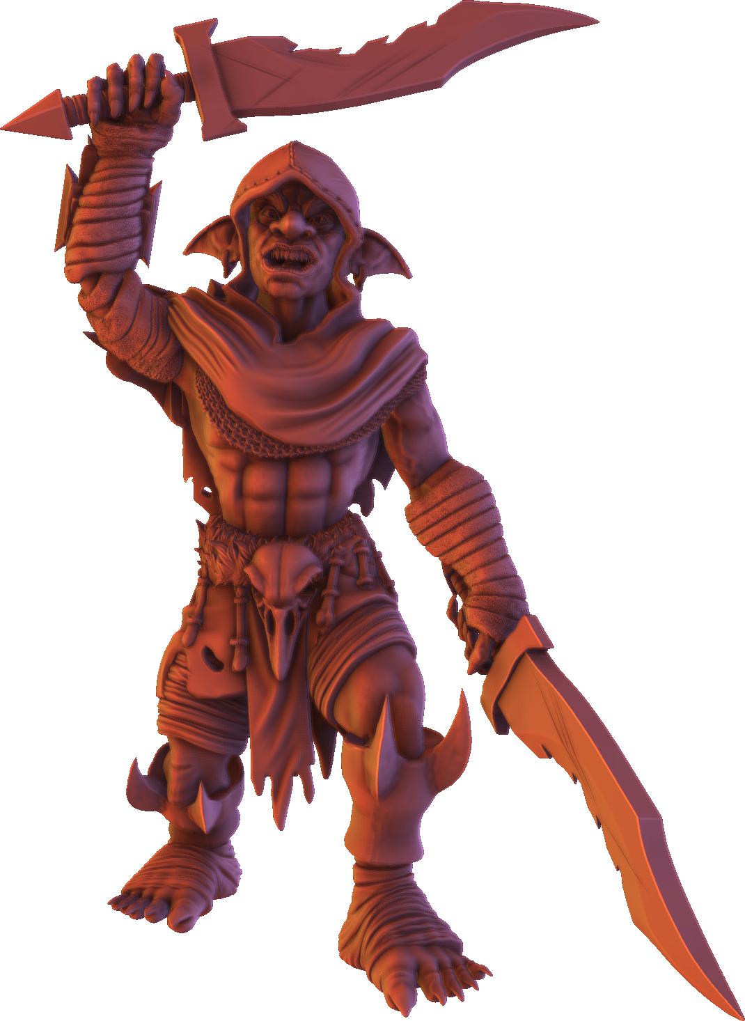 Monolith Arts - Greenskins - Goblin Rogues - DnD/TTRPG Figure/Miniature