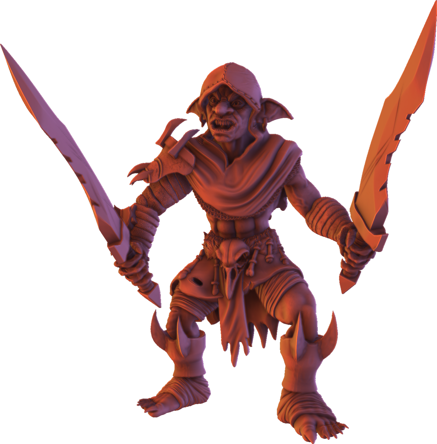 Monolith Arts - Greenskins - Goblin Rogues - DnD/TTRPG Figure/Miniature