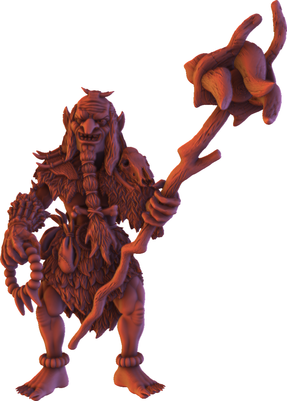 Monolith Arts - Greenskins - Goblin Shamans - DnD/TTRPG Figure/Miniature