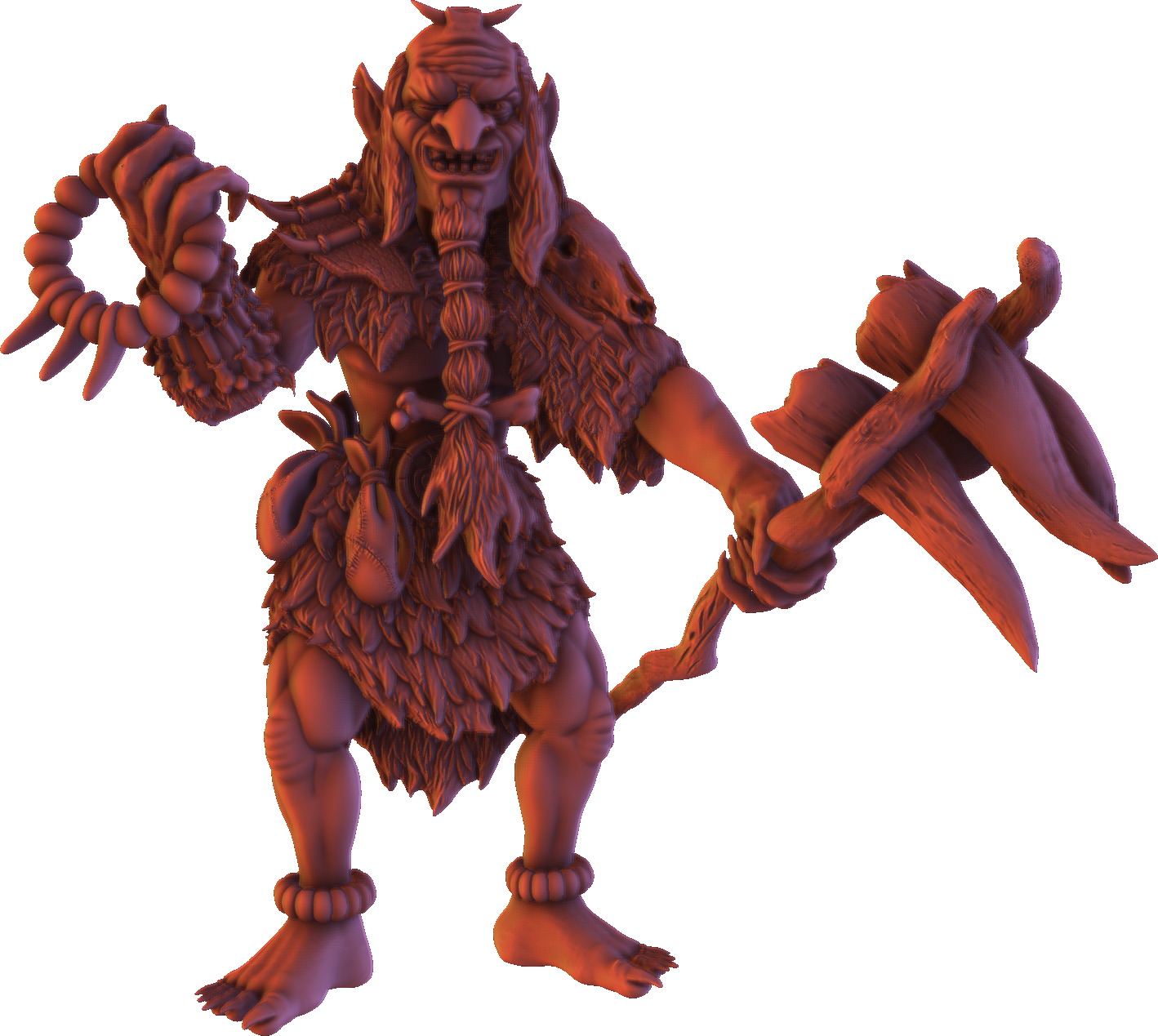 Monolith Arts - Greenskins - Goblin Shamans - DnD/TTRPG Figure/Miniature
