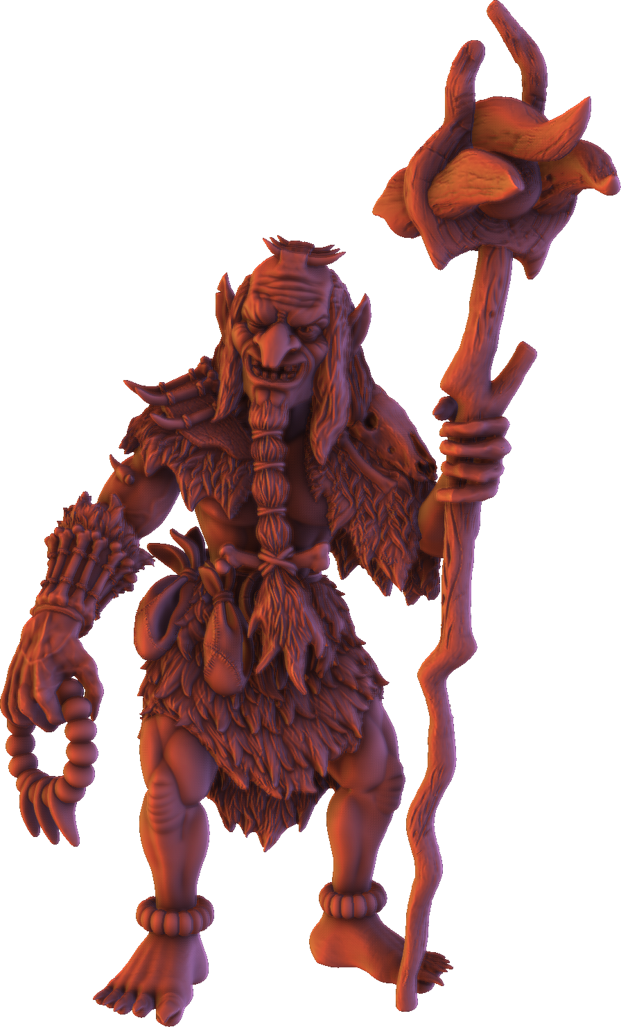 Monolith Arts - Greenskins - Goblin Shamans - DnD/TTRPG Figure/Miniature