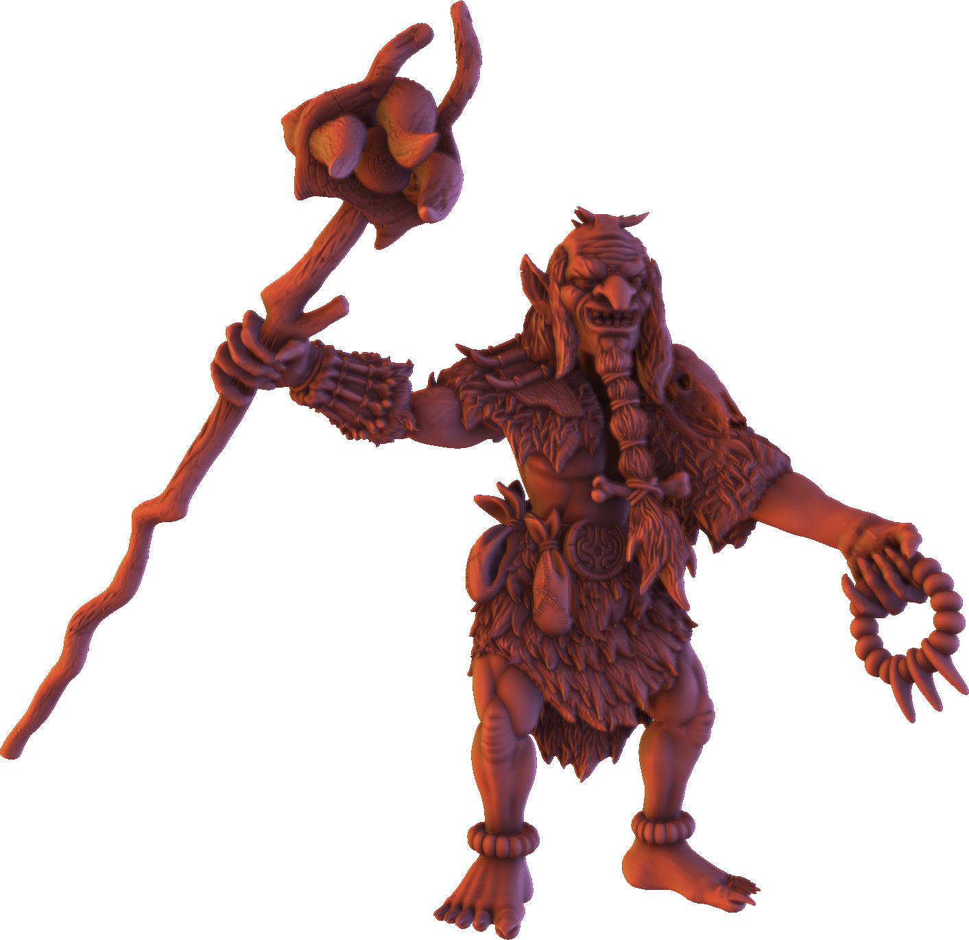 Monolith Arts - Greenskins - Goblin Shamans - DnD/TTRPG Figure/Miniature