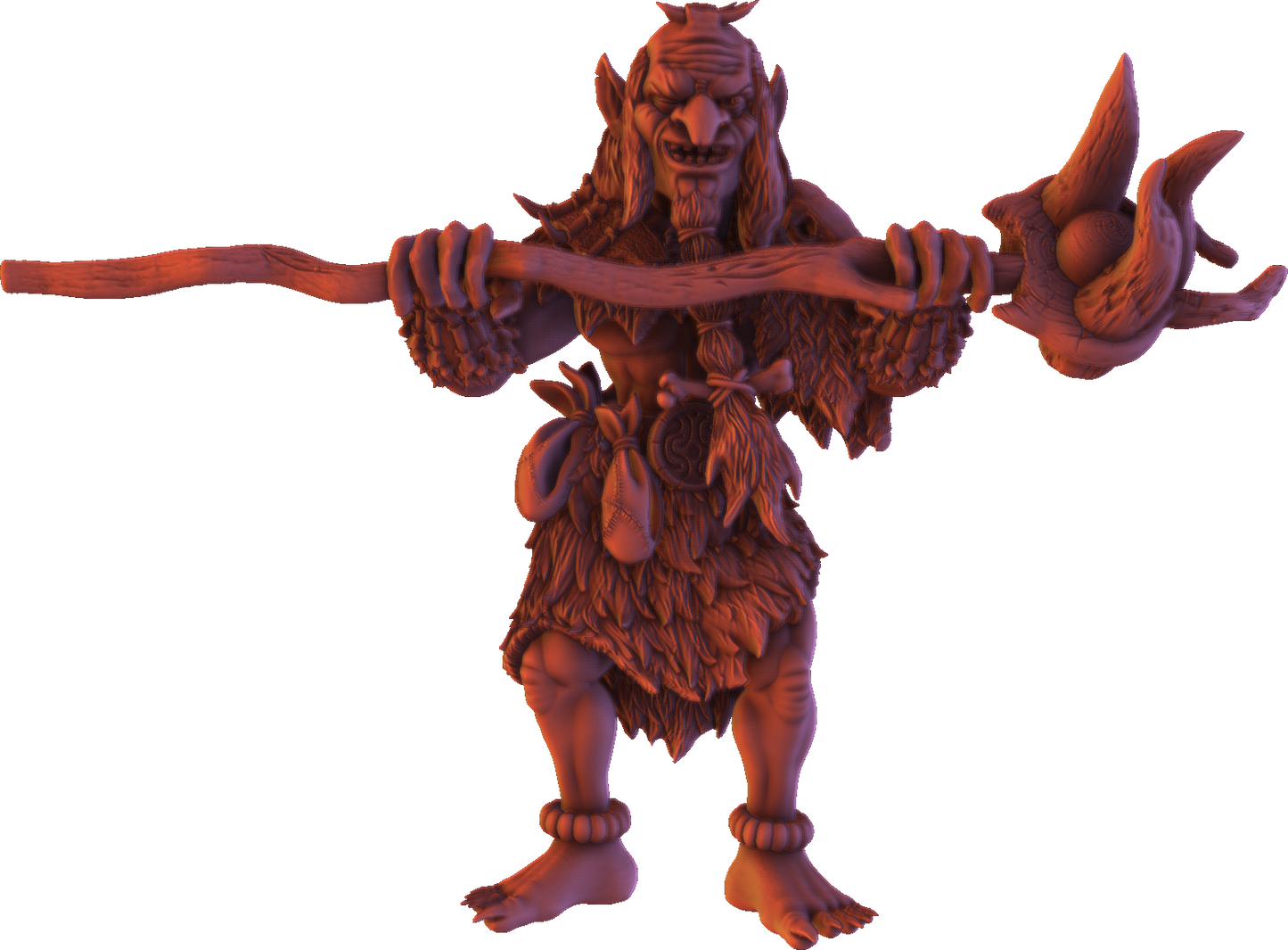 Monolith Arts - Greenskins - Goblin Shamans - DnD/TTRPG Figure/Miniature