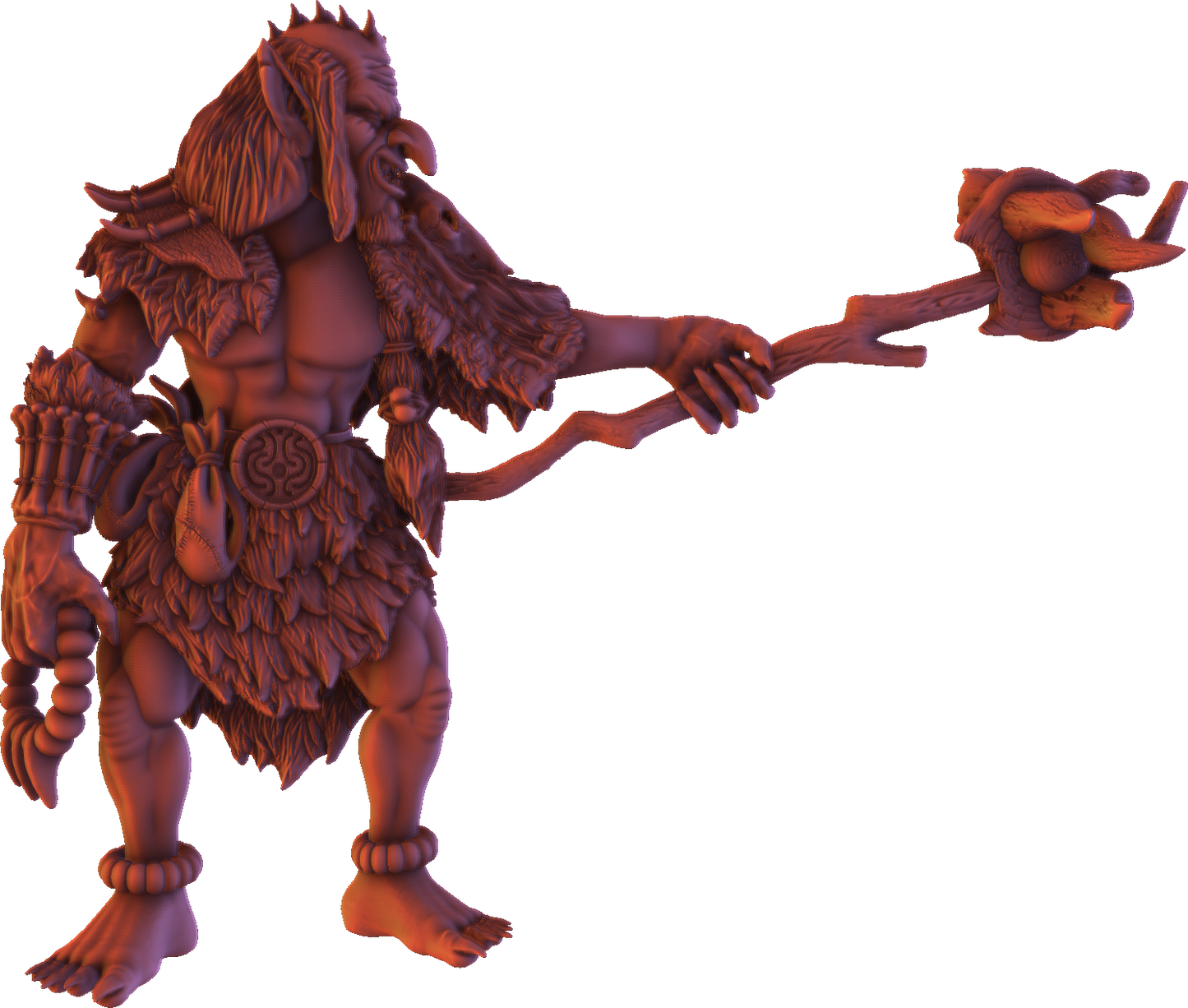 Monolith Arts - Greenskins - Goblin Shamans - DnD/TTRPG Figure/Miniature