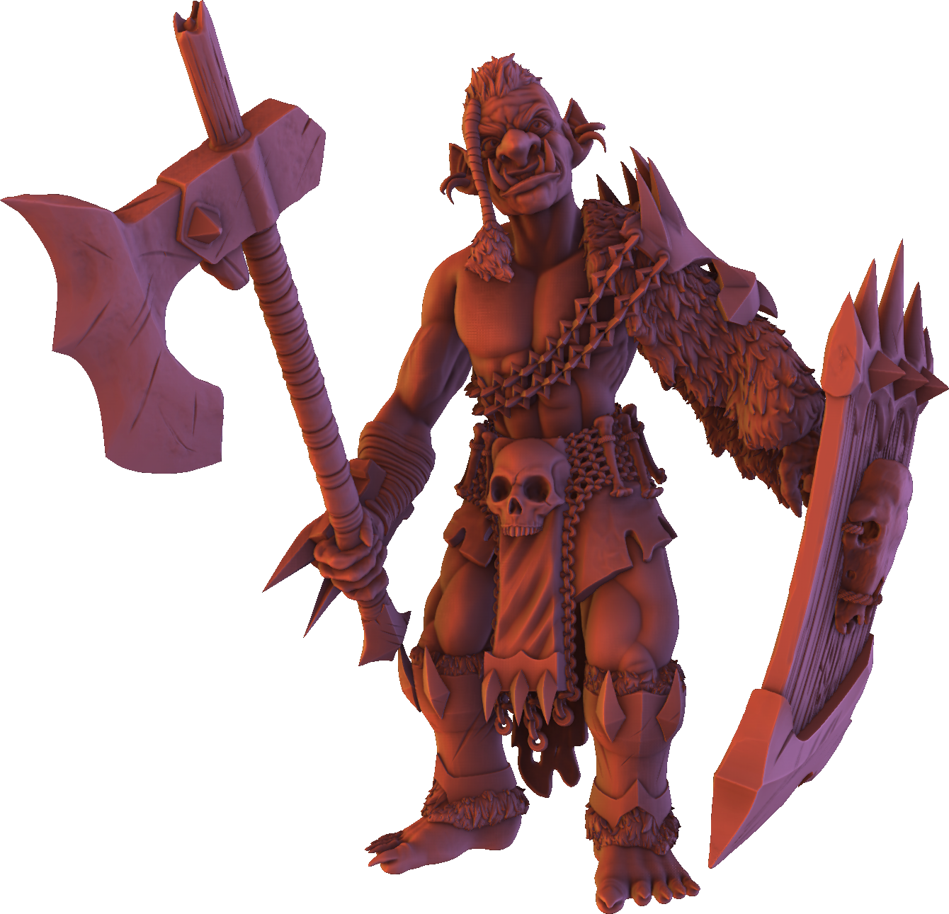 Monolith Arts - Greenskins - Goblin Warriors - DnD/TTRPG Figure/Miniature