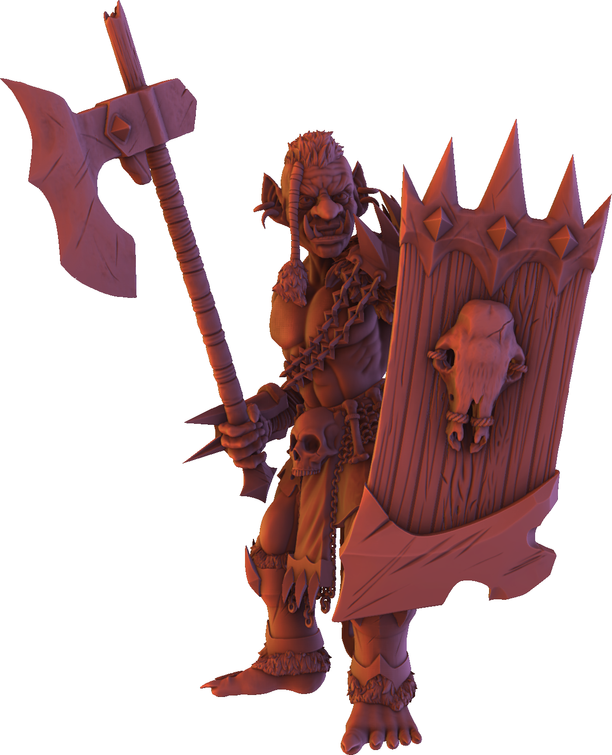 Monolith Arts - Greenskins - Goblin Warriors - DnD/TTRPG Figure/Miniature