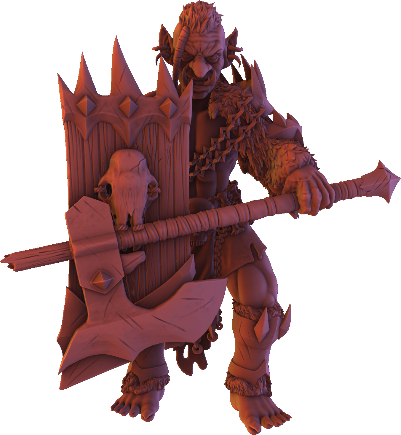 Monolith Arts - Greenskins - Goblin Warriors - DnD/TTRPG Figure/Miniature