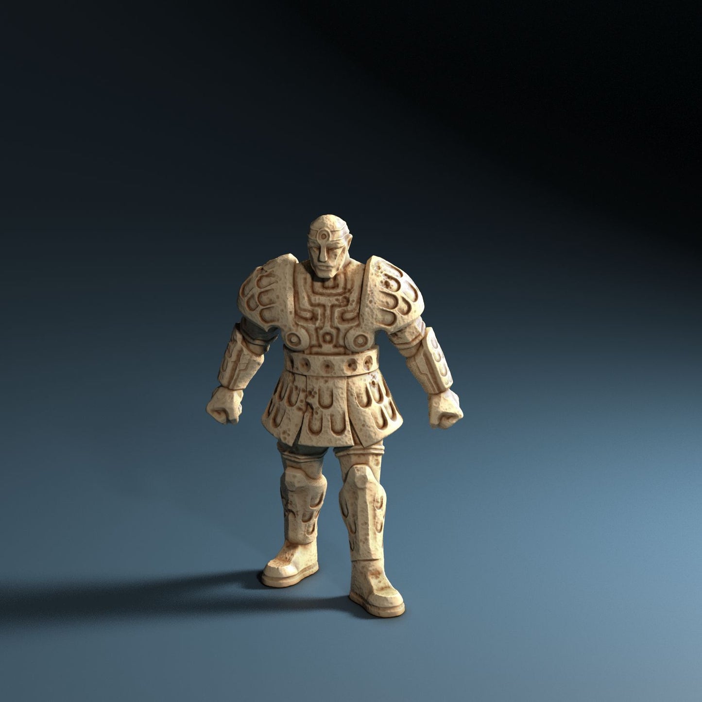 Medusa Miniatures - Stone Golem #1 - DnD/TTRPG/Roleplaying/Wargames