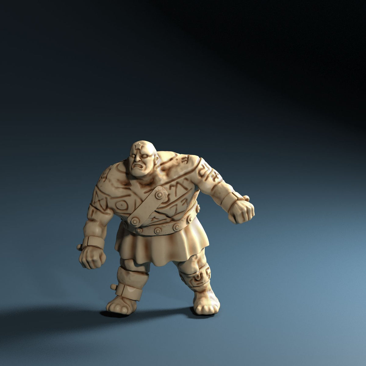 Medusa Miniatures - Clay Golem #1 - DnD/TTRPG/Roleplaying/Wargames