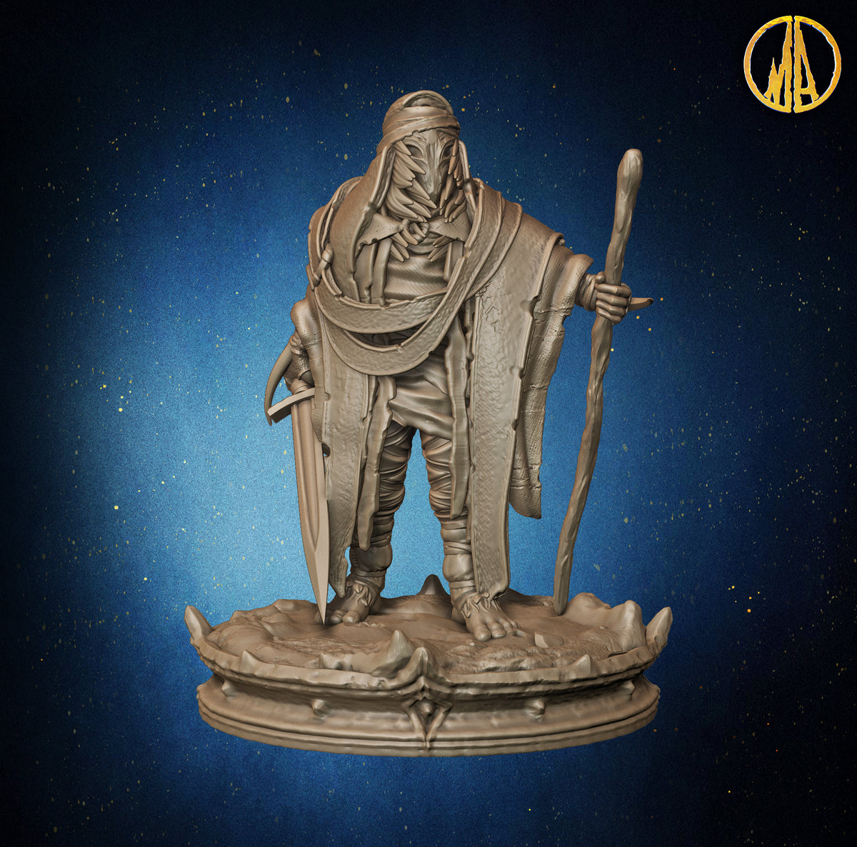 Monolith Arts - Whispering Forest - Grassfolk #2 - DnD/TTRPG Figure/Miniature