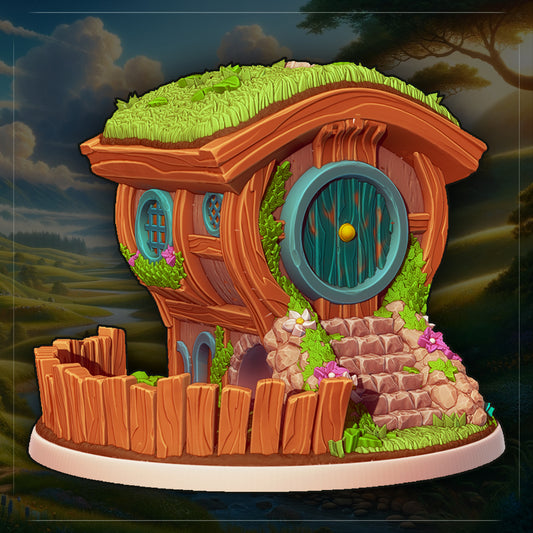 Fantasy3DTabletop - Greenhill Dice Tower - DnD/TTRPG/Roleplaying/Wargames