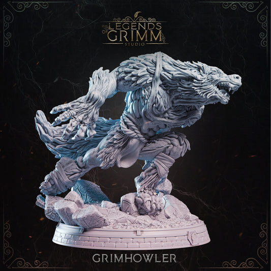 Grimm Legends - Werewolf 3 - DnD/TTRPG Figure/Miniature