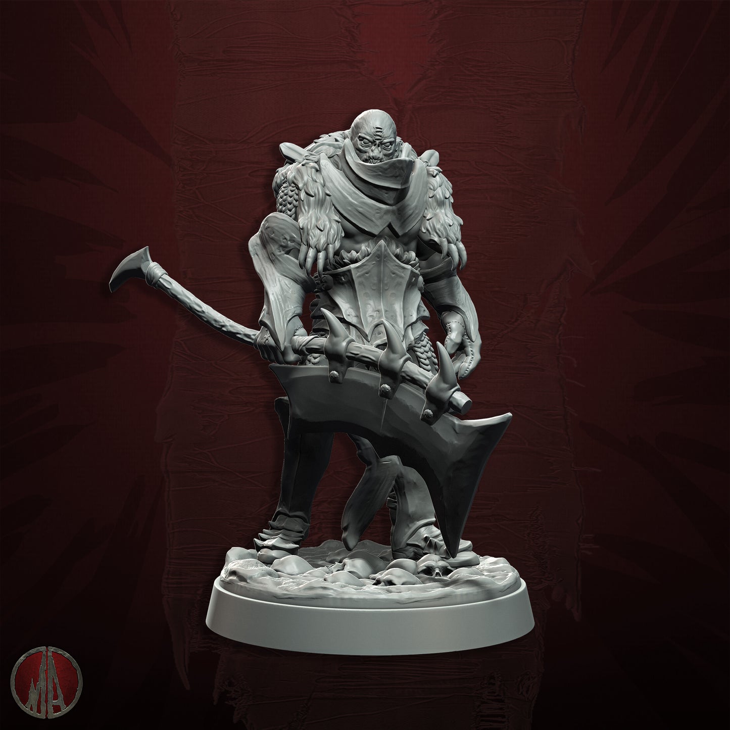 Monolith Arts - Orc Horde - Grishug #1 - DnD/TTRPG Figure/Miniature