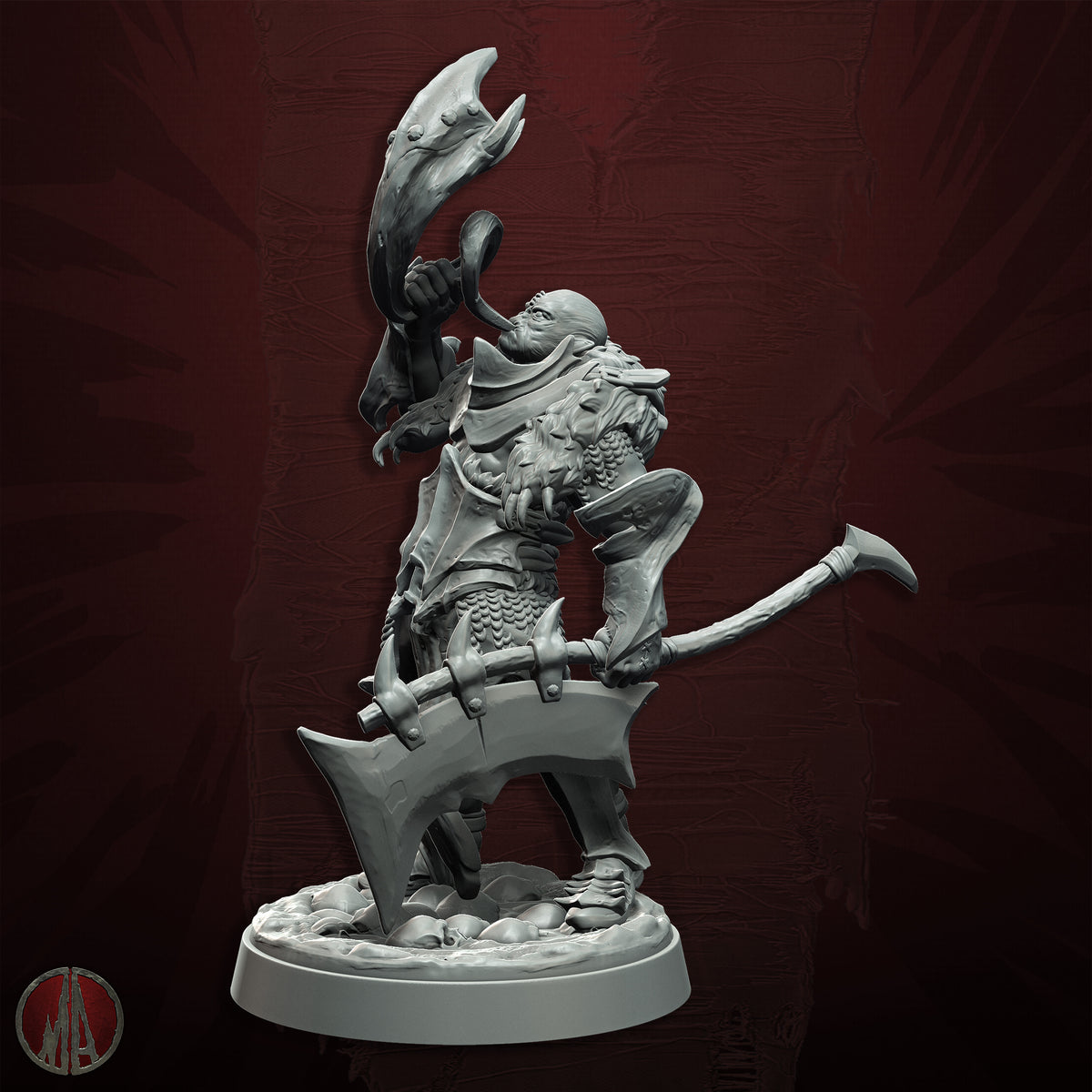 Monolith Arts - Orc Horde - Grishug #5 - DnD/TTRPG Figure/Miniature