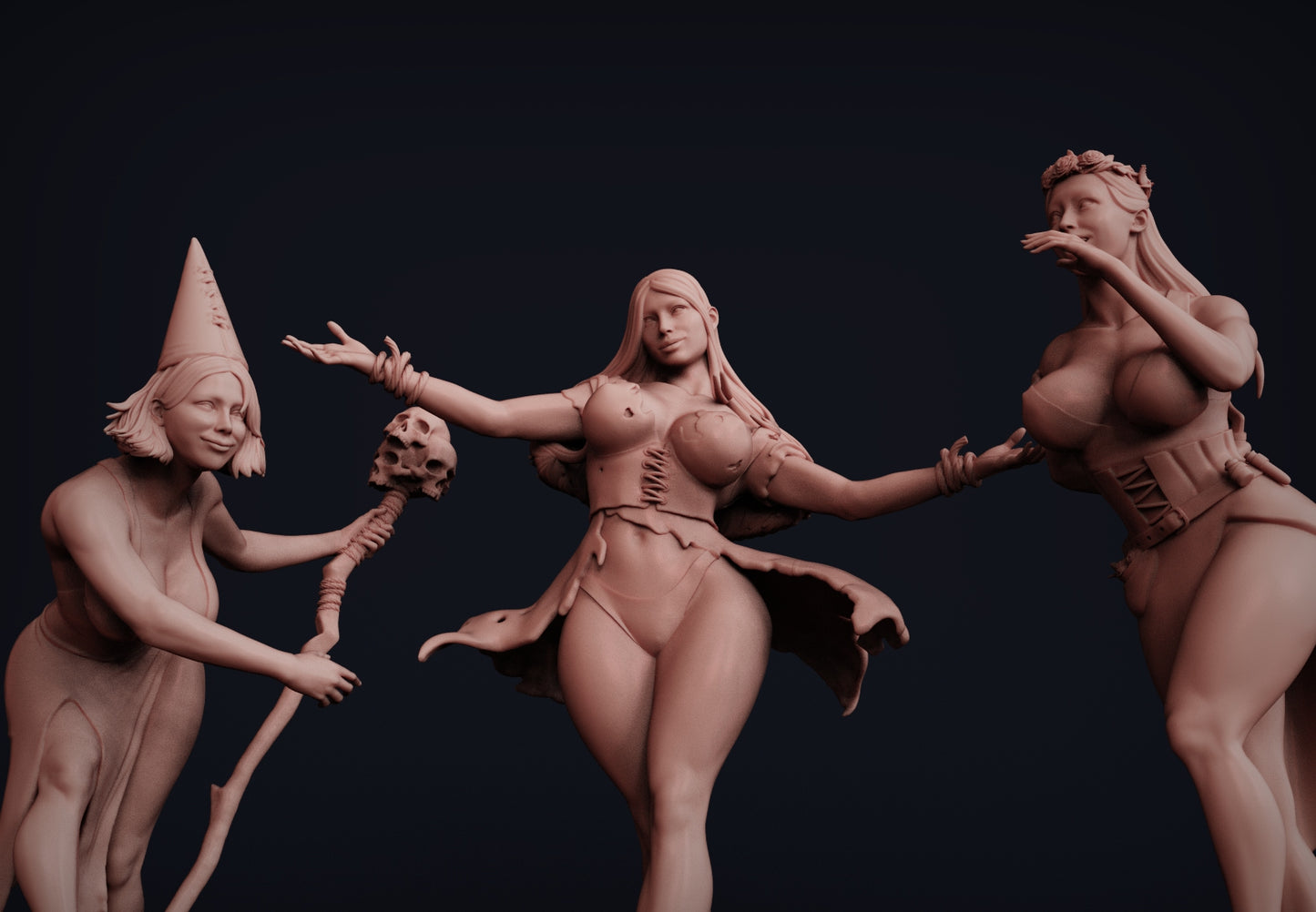 Artisan Troll - Witches Sabbath - Pin Up/Figure/Model/Diorama