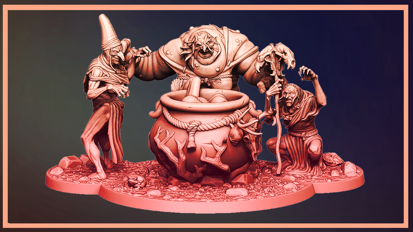 Artisan Troll - Coven of the Fenwood - DnD/TTRPG Figure/Miniature