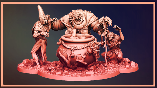 Artisan Troll - Coven of the Fenwood - DnD/TTRPG Figure/Miniature