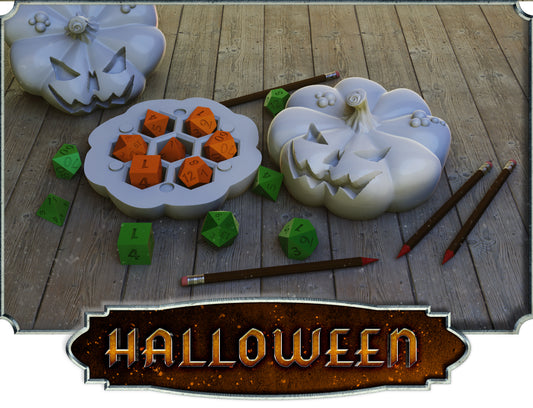 Crosslances - Dice Holder - Halloween - DnD/TTRPG/Roleplaying/Wargames