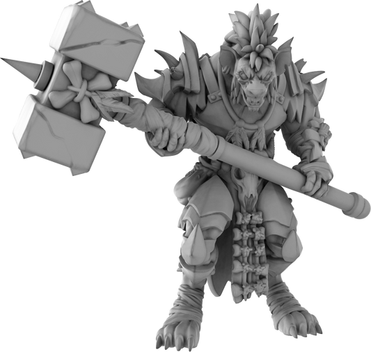 Brayan Nafarrate - Gnoll Hammer #2 - DnD/TTRPG Figure/Miniature