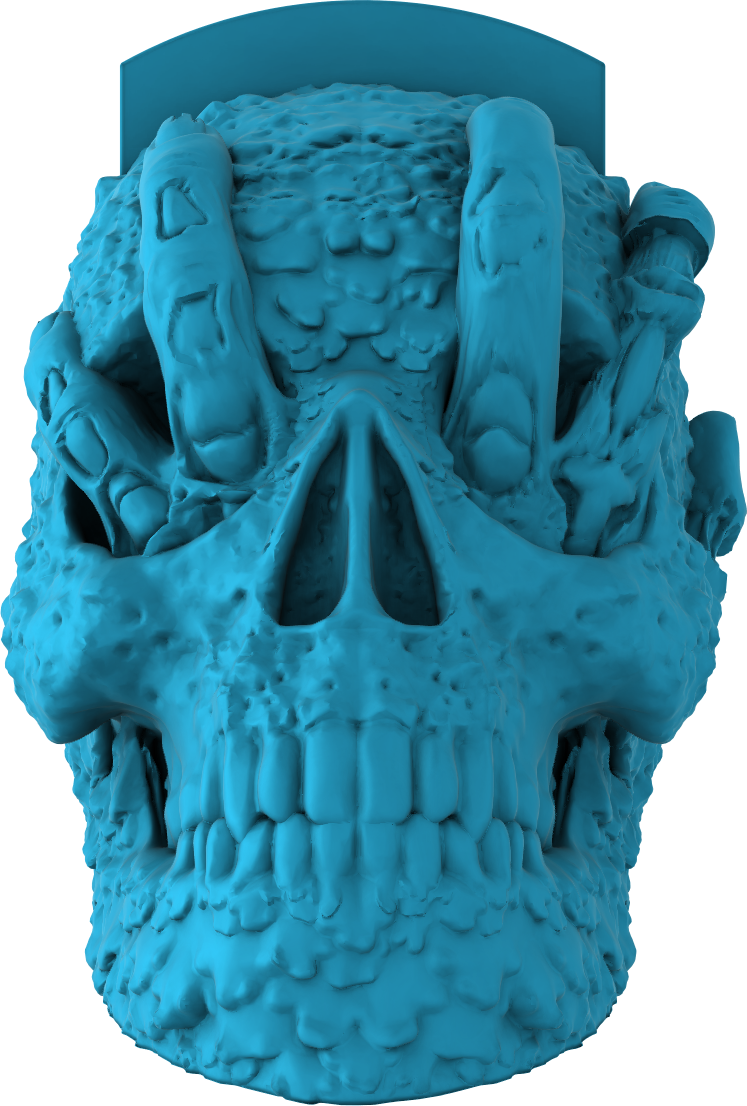 Digital Creative Works - Skull Headphone/Controller Mount - Hand - Prop/Decoration