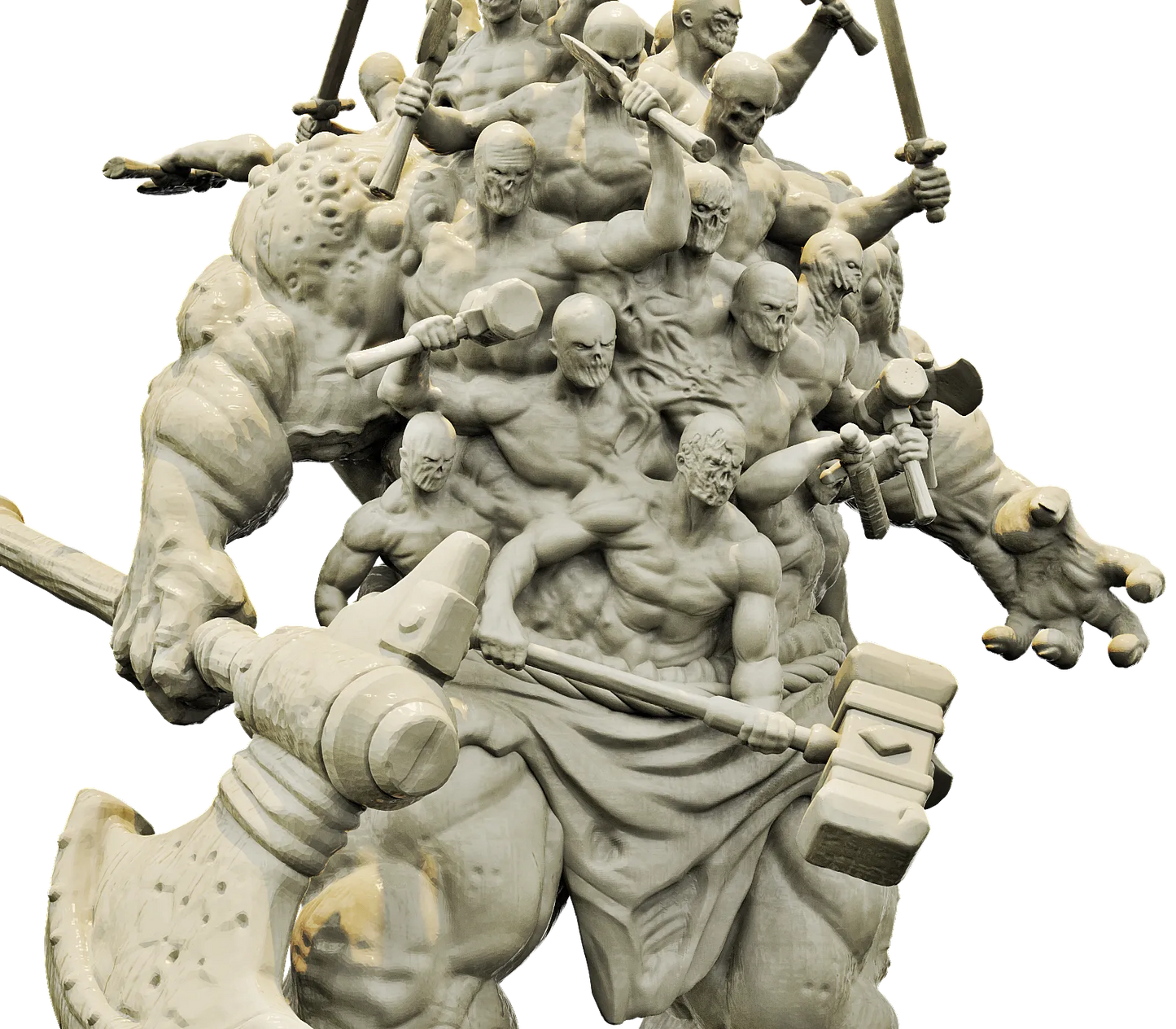 Brayan Nafarrate - Bestiary #4 - Hecatoncheires - DnD/TTRPG Figure/Miniatureature