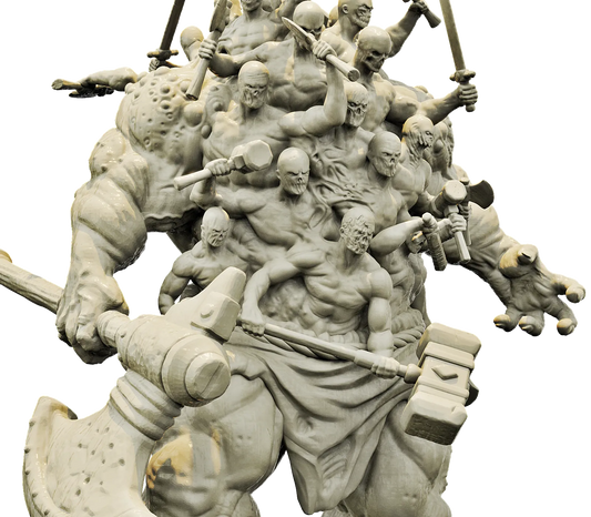 Brayan Nafarrate - Bestiary #4 - Hecatoncheires - DnD/TTRPG Figure/Miniatureature