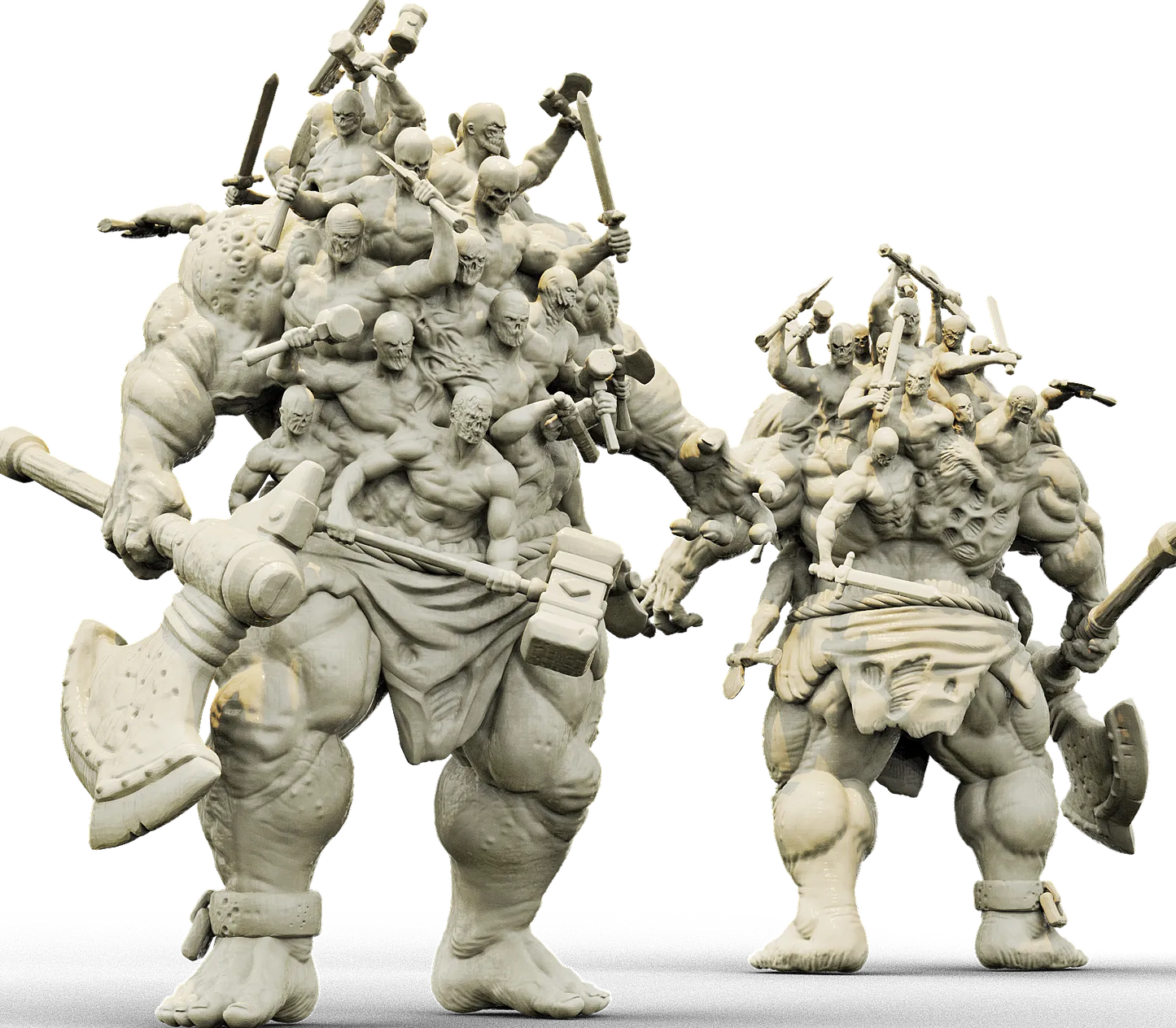 Brayan Nafarrate - Bestiary #4 - Hecatoncheires - DnD/TTRPG Figure/Miniatureature