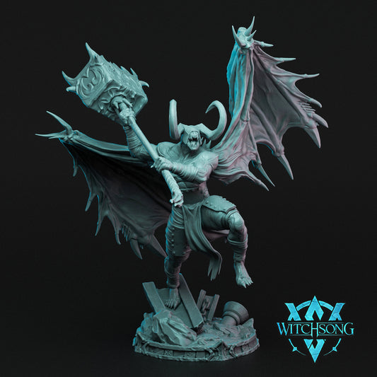 Witchsong Miniatures - Hellforged - Lieutenant Agguth - Helios3DPrinting