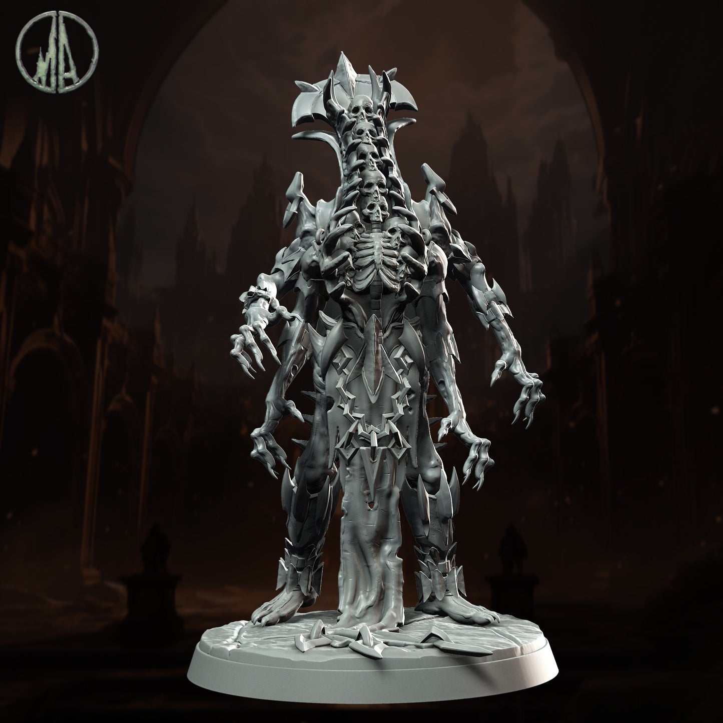 Monolith Arts - Underworld Creatures - Hellish Fiend #4 - DnD/TTRPG Figure/Miniature