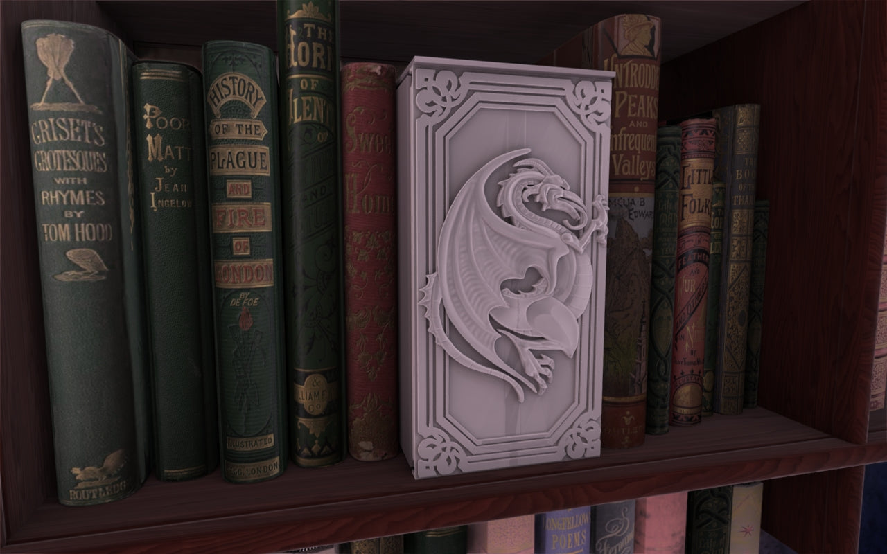 Crosslances - Book Nook/Shelf Insert - Heraldic