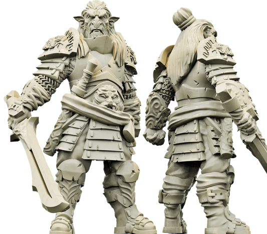 Brayan Nafarrate - Bestiary #4 - Hobgoblin #3 - DnD/TTRPG Figure/Miniature