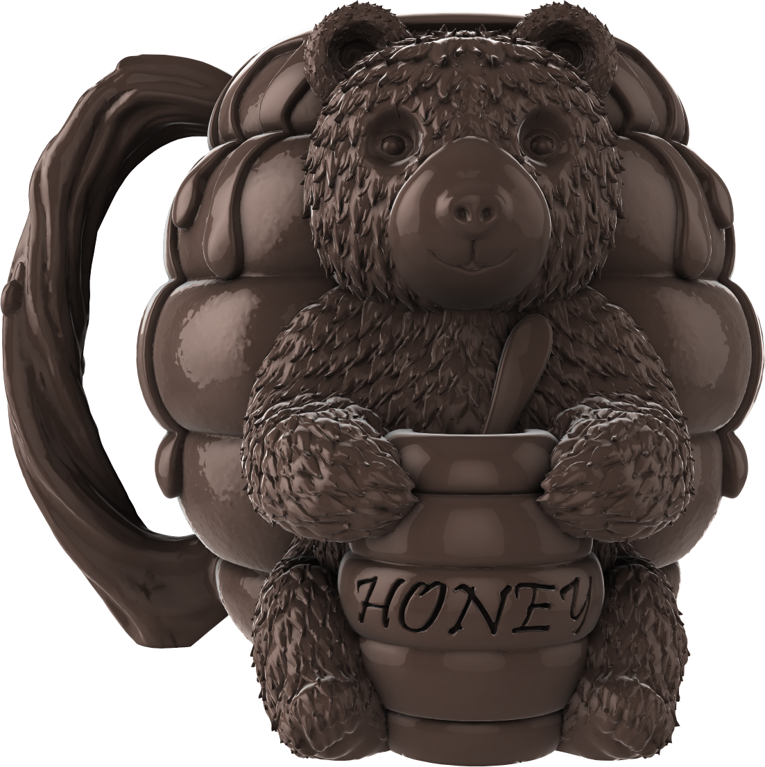 Digital Creative Works - Teddy Bear Mug #4 - Prop/Decoration/Seasonal