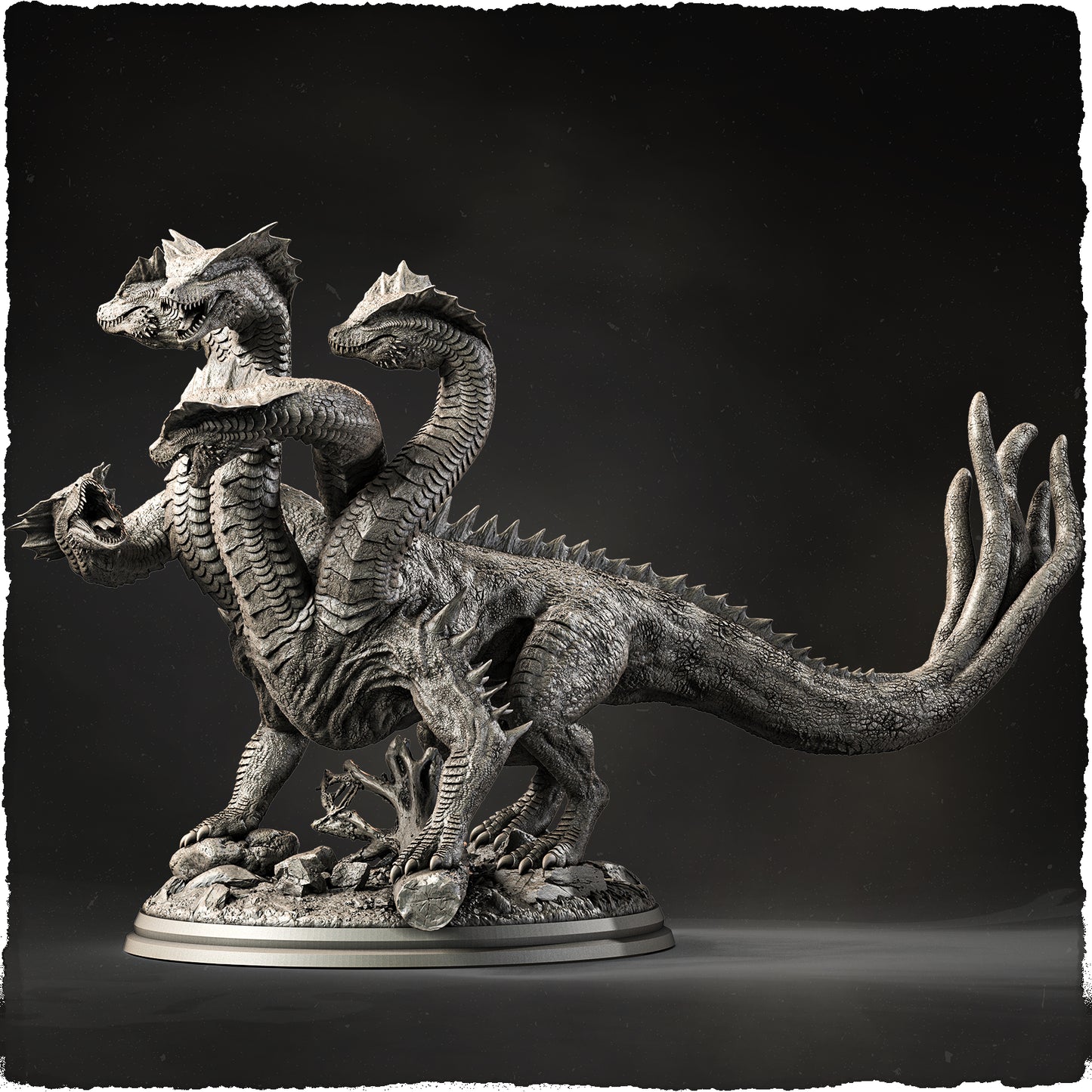 Evox Arts - Hunter's Guild - Hydra - DnD/TTRPG Figure/Miniature
