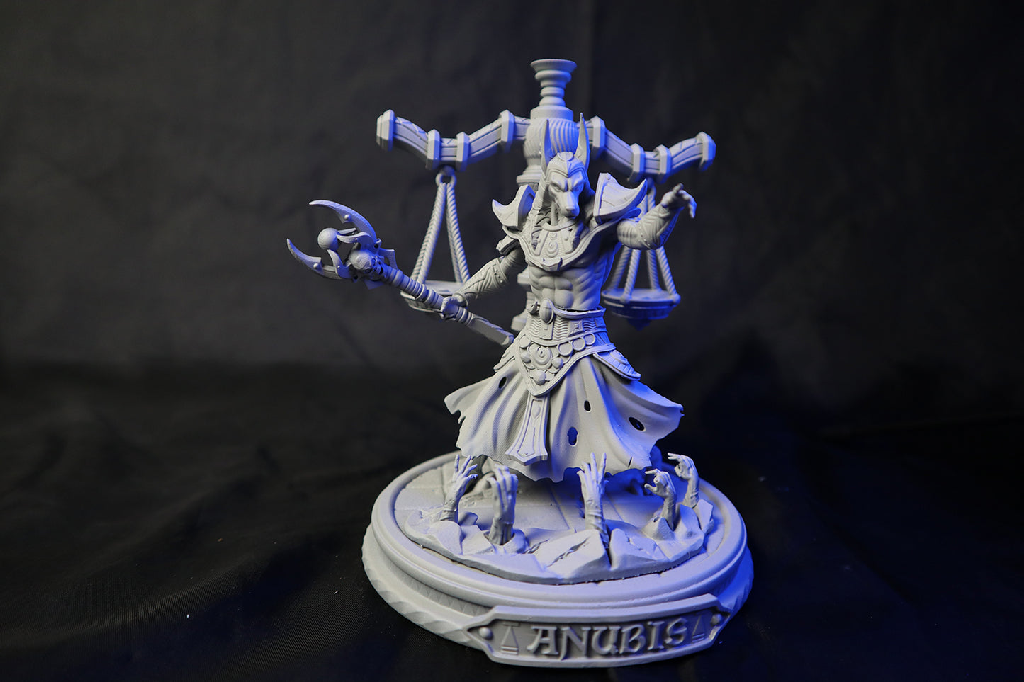 Mojibake - Lore of the Nile - Anubis, God of Death - 120mm Pin Up/Figure/Model/Diorama - Helios3DPrinting