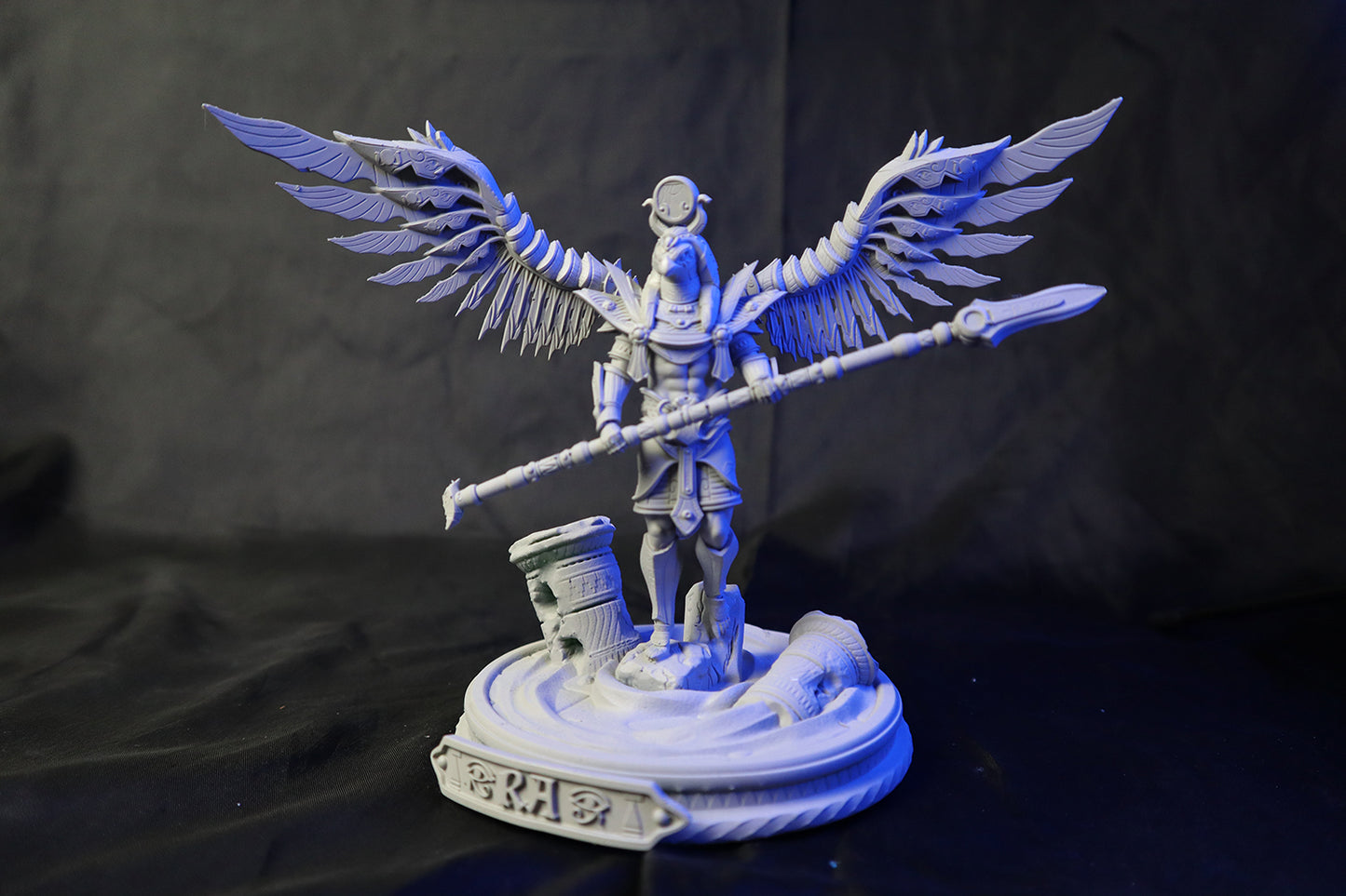 Mojibake - Lore of the Nile -  Ra, God of the Sun - 120mm Pin Up/Figure/Model/Diorama - Helios3DPrinting