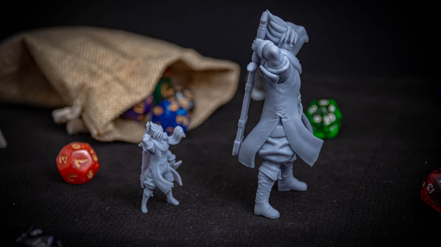 Lance Wilkinson - Fire Quest - Hero - 32/100mm DnD/TTRPG Figure/Miniature