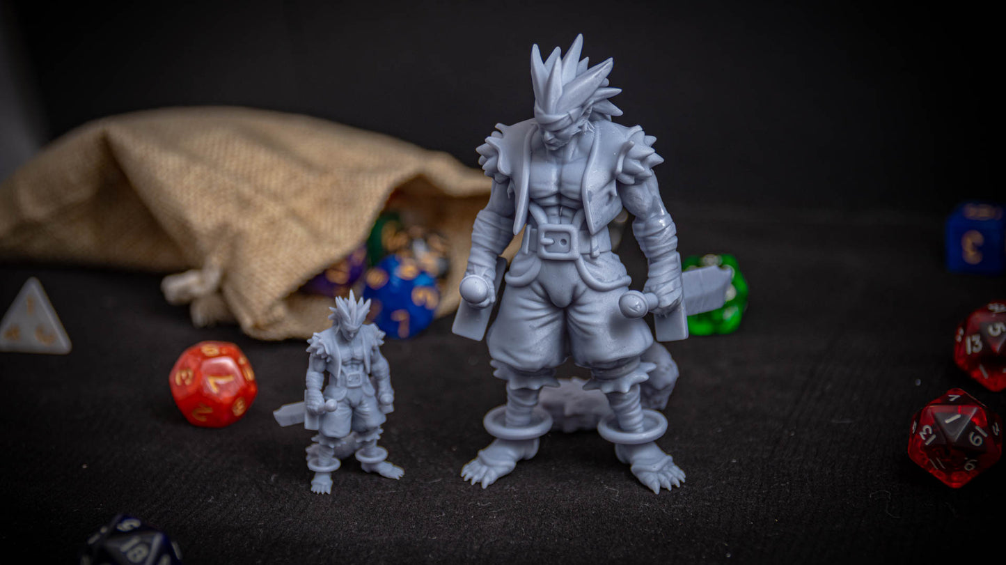 Lance Wilkinson - Fire Quest - Mentor - 32/100mm DnD/TTRPG Figure/Miniature