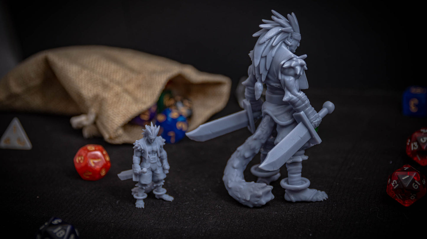 Lance Wilkinson - Fire Quest - Mentor - 32/100mm DnD/TTRPG Figure/Miniature