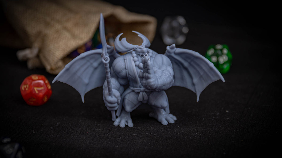 Lance Wilkinson - Fire Quest - Guardian - 75/170mm DnD/TTRPG Figure/Miniature