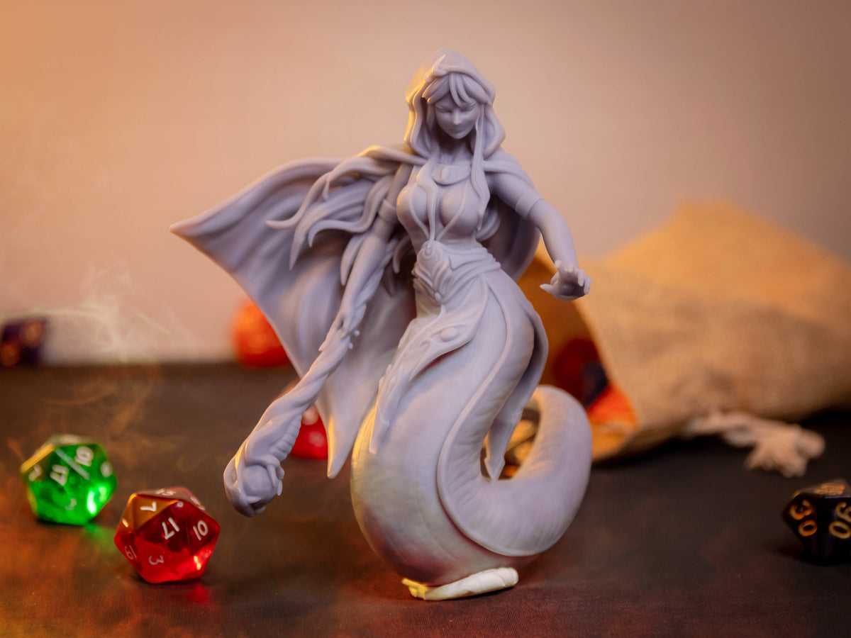 Lance Wilkinson - Fire Quest - Witch - 50/110mm DnD/TTRPG Figure/Miniature
