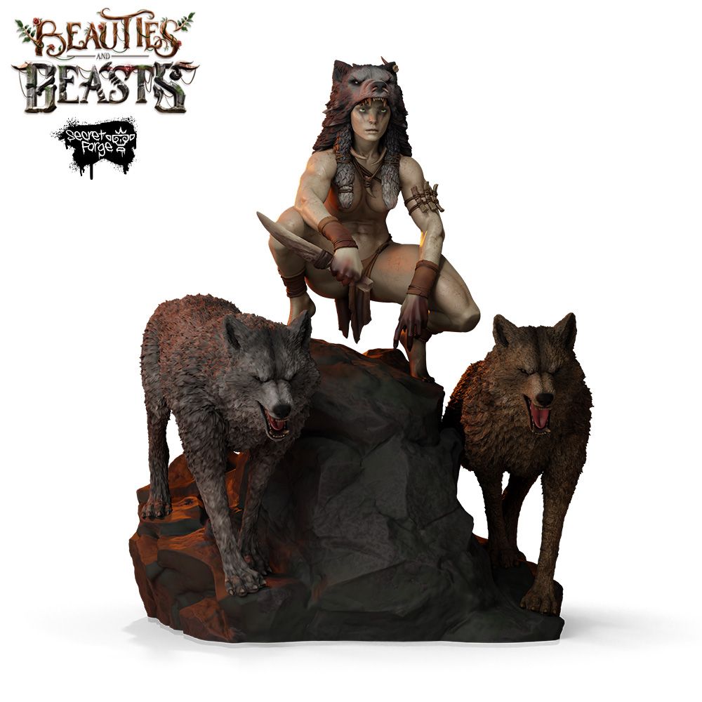 Secret Forge - Beauties & Beasts - Fenris - 150mm Pin Up/Figure/Model/Diorama